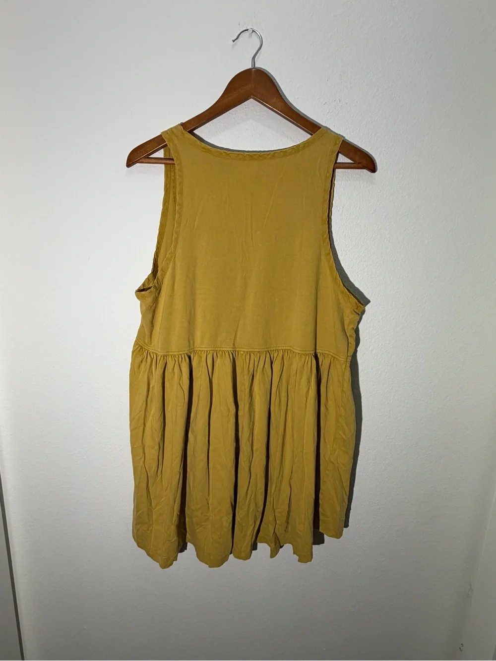 Free People Brooke Tunic Mustard